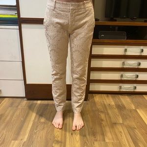Zara brocade pants